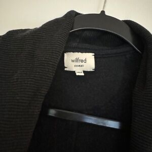 Aritzia Wilfred Black Cardigan
